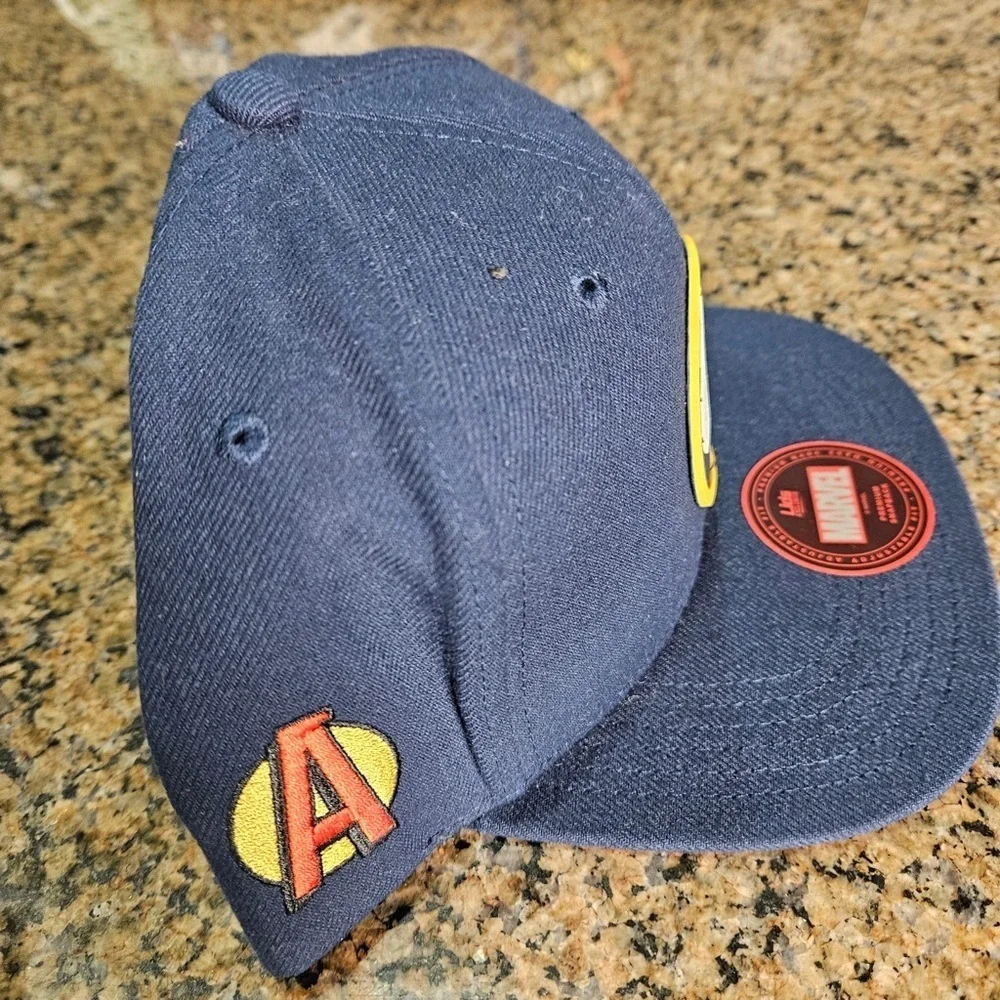 Marvel Thor Hammer Navy Snapback Hat